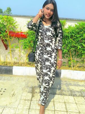 s Kaalika Charm – Black Beauty in Bloom