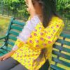 Yellow Floral Kurti